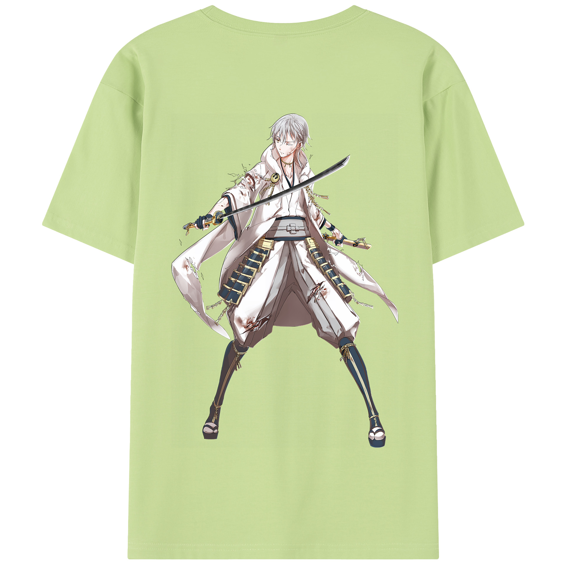 （画像用） 刀剣乱舞 Touken Ranbu 綿100％半袖Tシャツ（背面プリント）